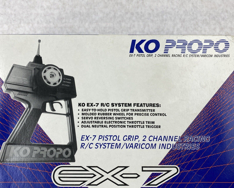 KO PROPO EX-7 Super Steering Transmitter Vintage RC Pistol Remote