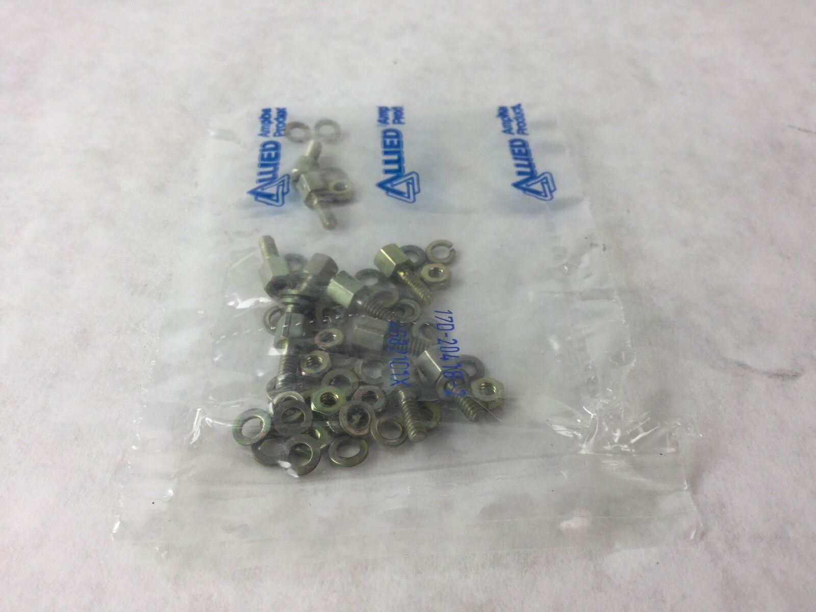 ALLIED Amphenol (4G82101X) D-Sub Accessory Screwlock Nut/Washer (10 in bag) NEW