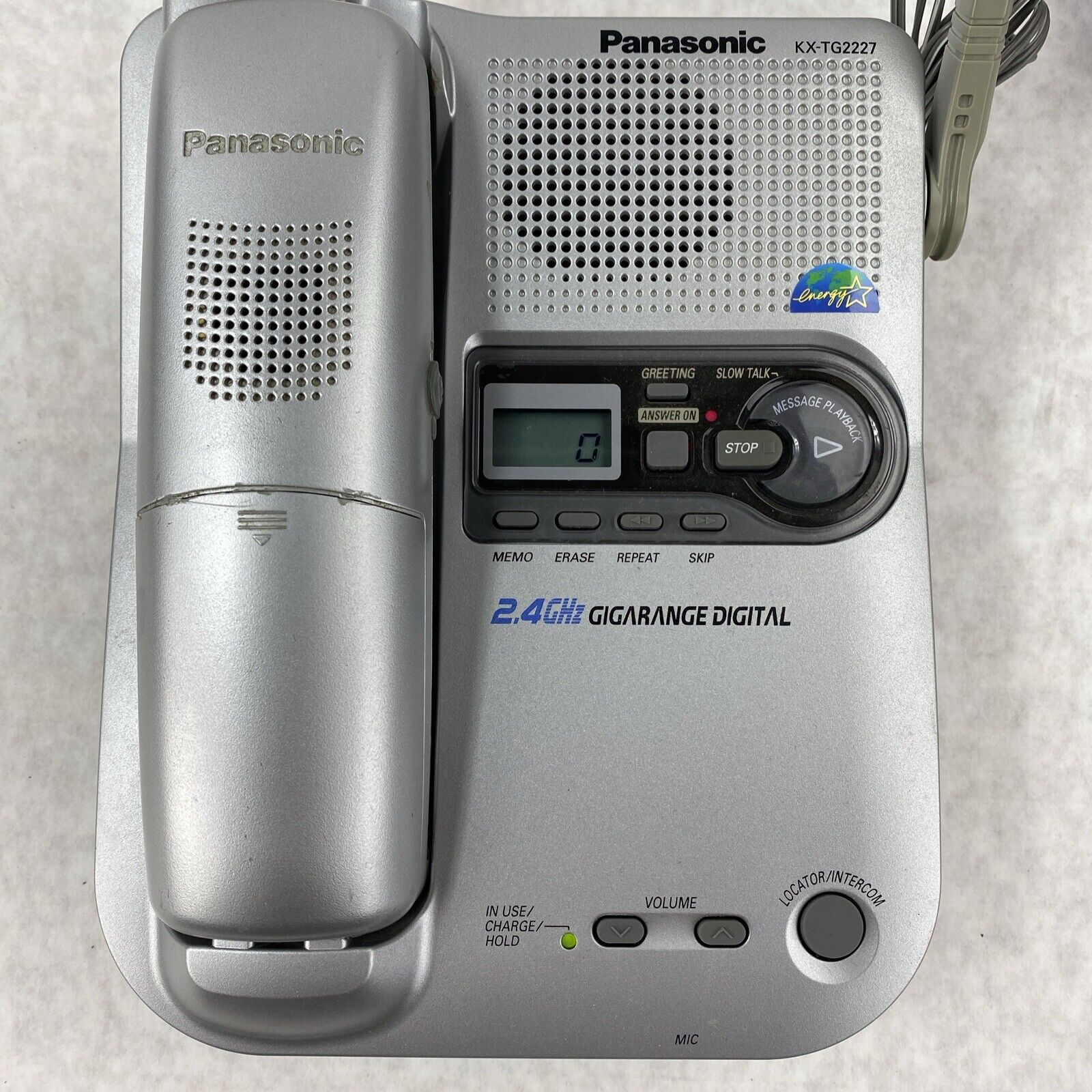 Panasonic KX-TG2227 2.4 GHz Cordless Phone w/ Digital Answering System