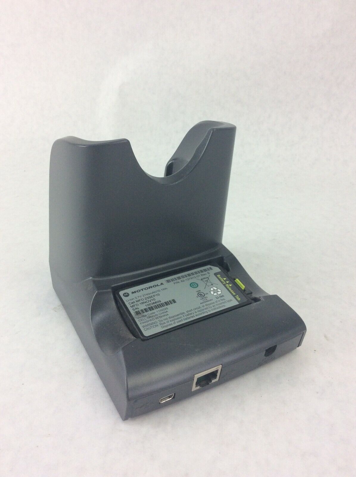 Symbol Motorola CRD3000-1000R Cradle for MC3090 w/ 82-127912 Battery