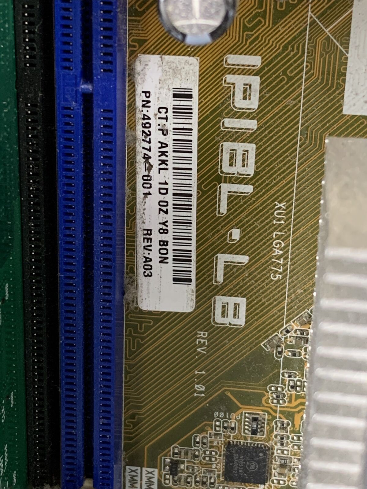HP Pavilion P6232P MT Intel Core 2 Quad Q8300 2.5GHz 1GB RAM No HDD No OS