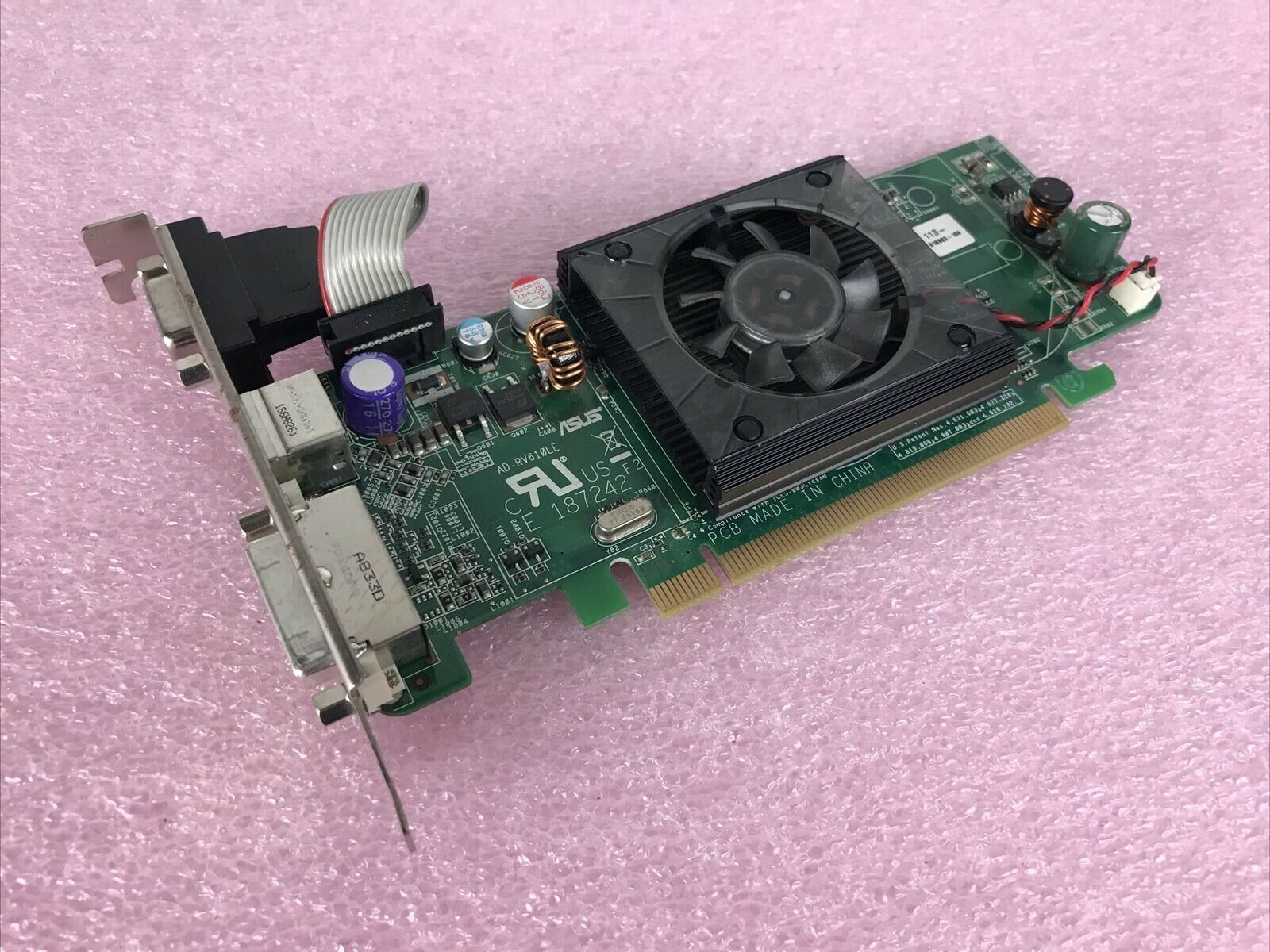 ASUS Radeon HD 2400 AD-RV610LE 128MB PCIE Graphics Card