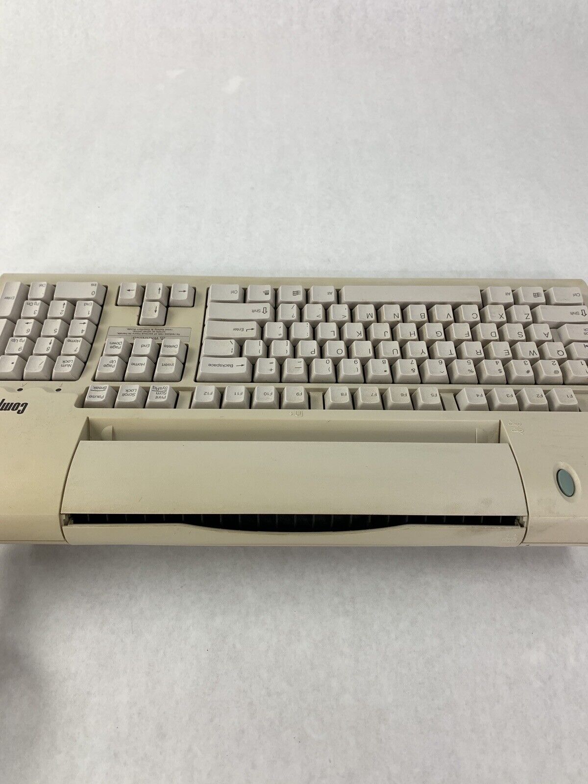 Scanner Keyboard By Compatibles By Compaq Model #RT6L5CTW