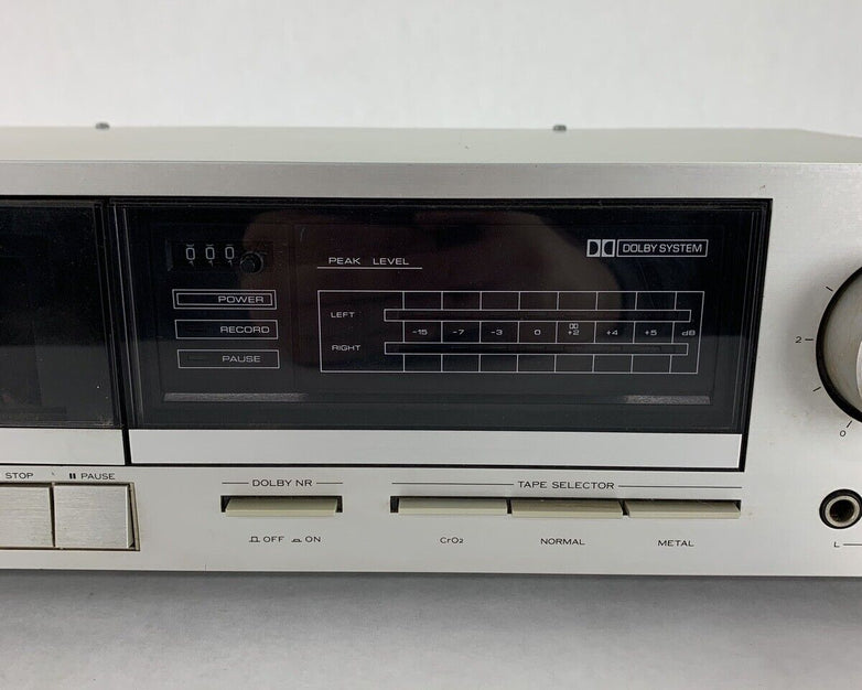 Vintage Kenwood KX-50 Stereo Cassette Deck For Parts and Repair