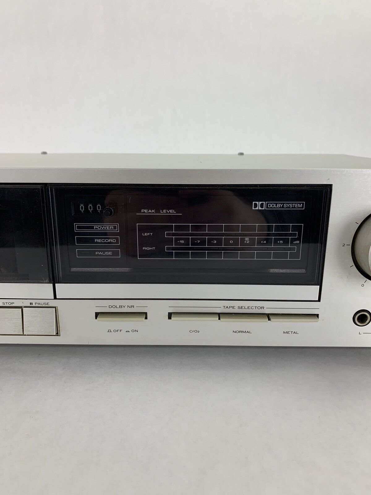 Vintage Kenwood KX-50 Stereo Cassette Deck For Parts and Repair