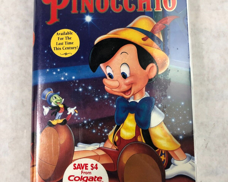 Walt Disney Pinocchio VHS Masterpiece #239 Sealed New