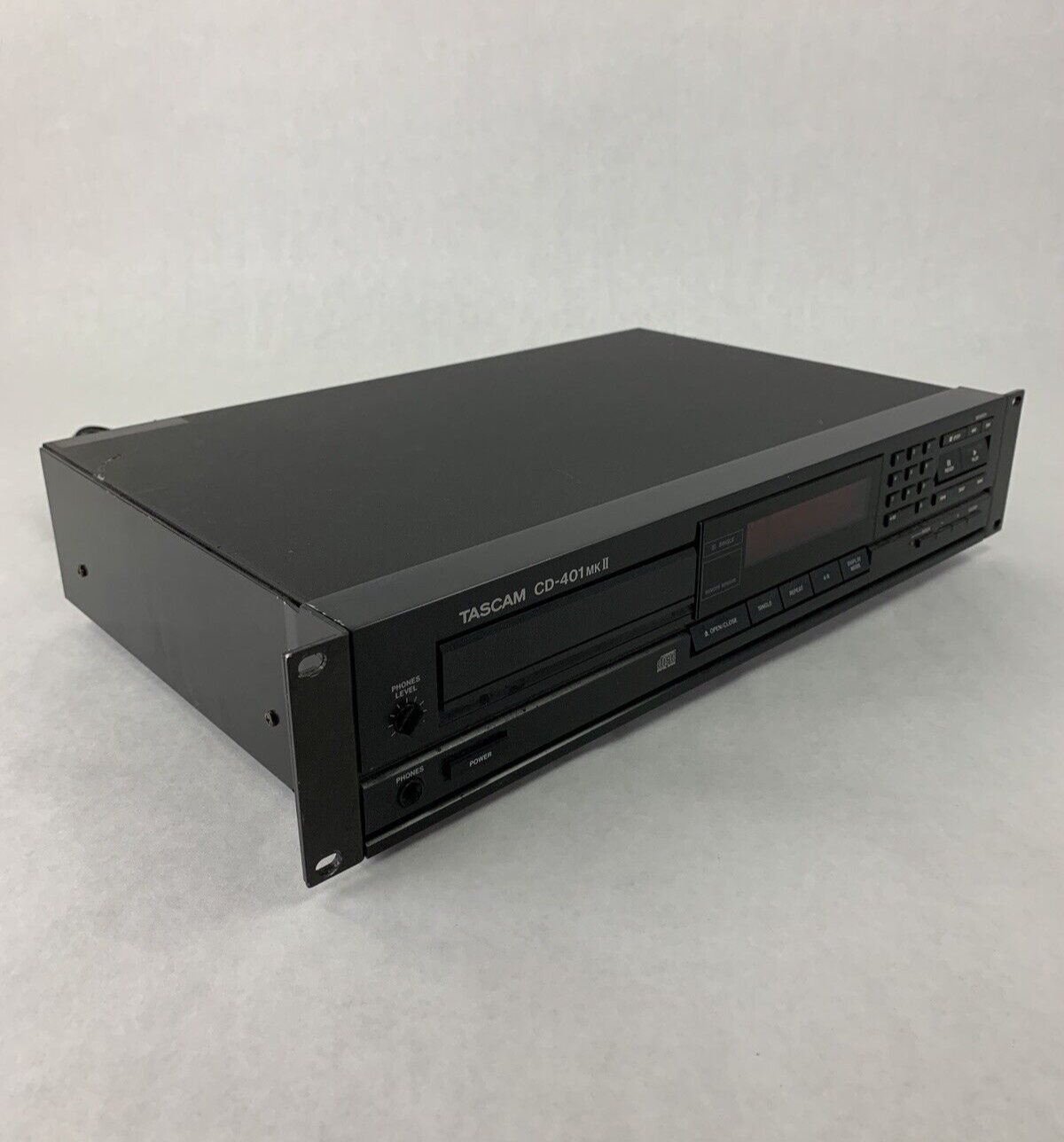 Tascam CD-401 mkII Professional CD Player For Parts and Repair
