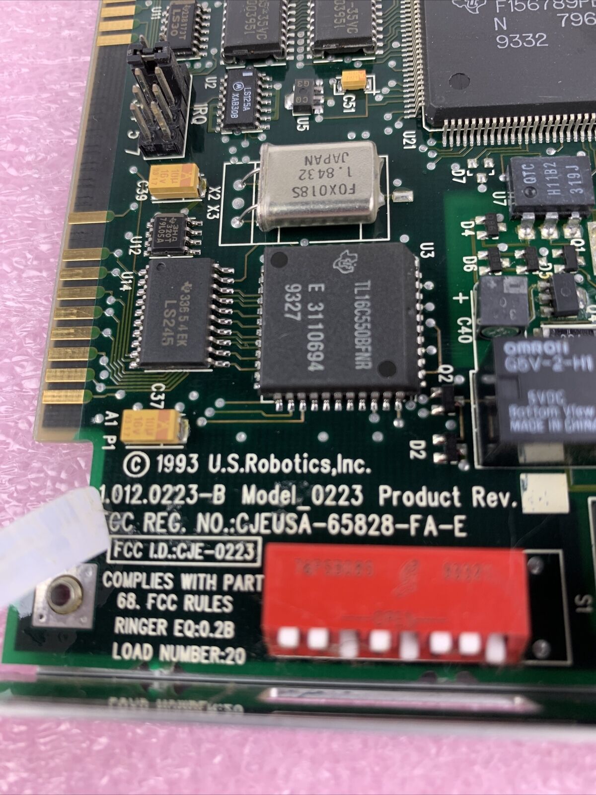US ROBOTICS Circuit Board 1.012.0223-B Modem