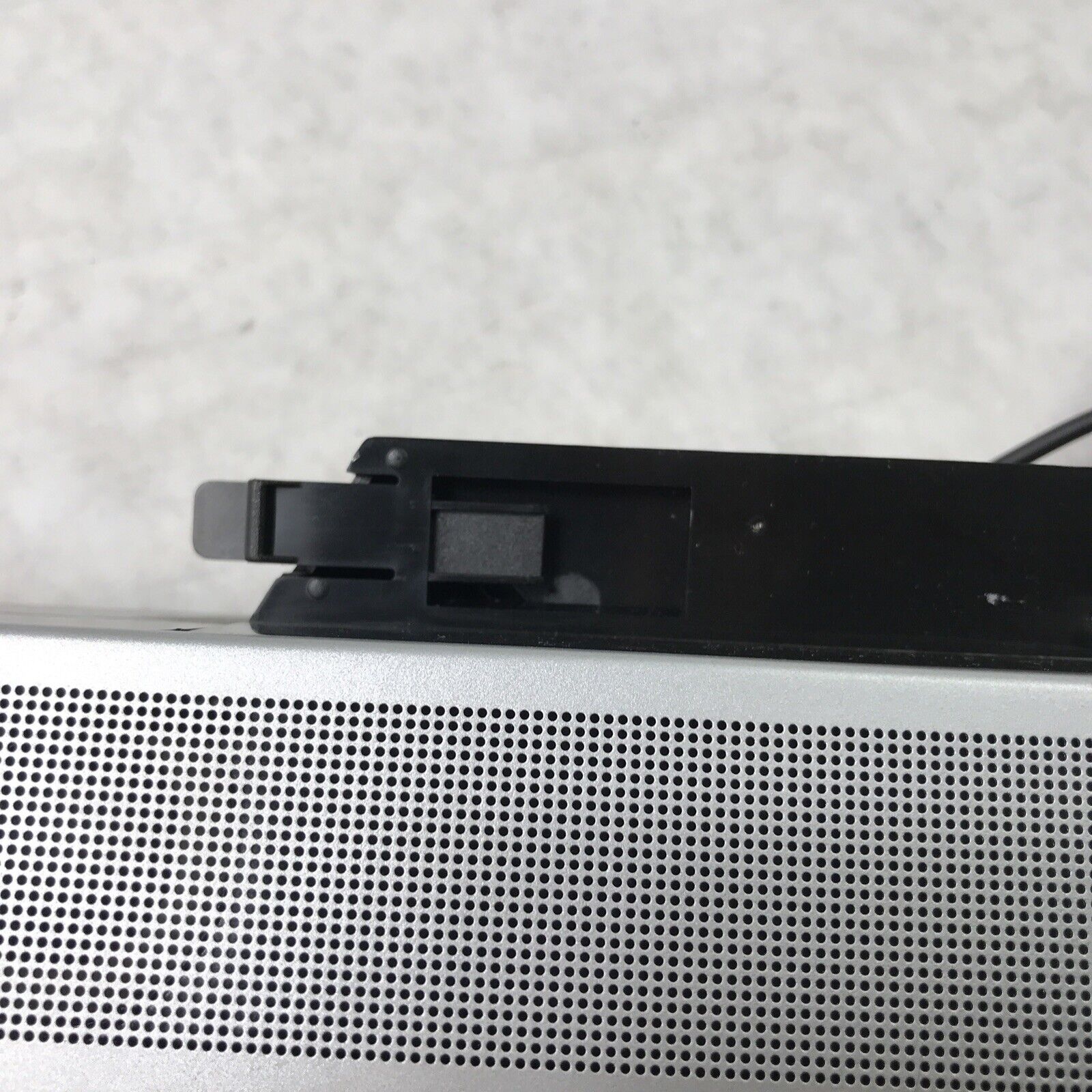 (Lot of 2) Dell UH837 Monitor Clip-On Speaker/Sound Bar Standard Audio Jack