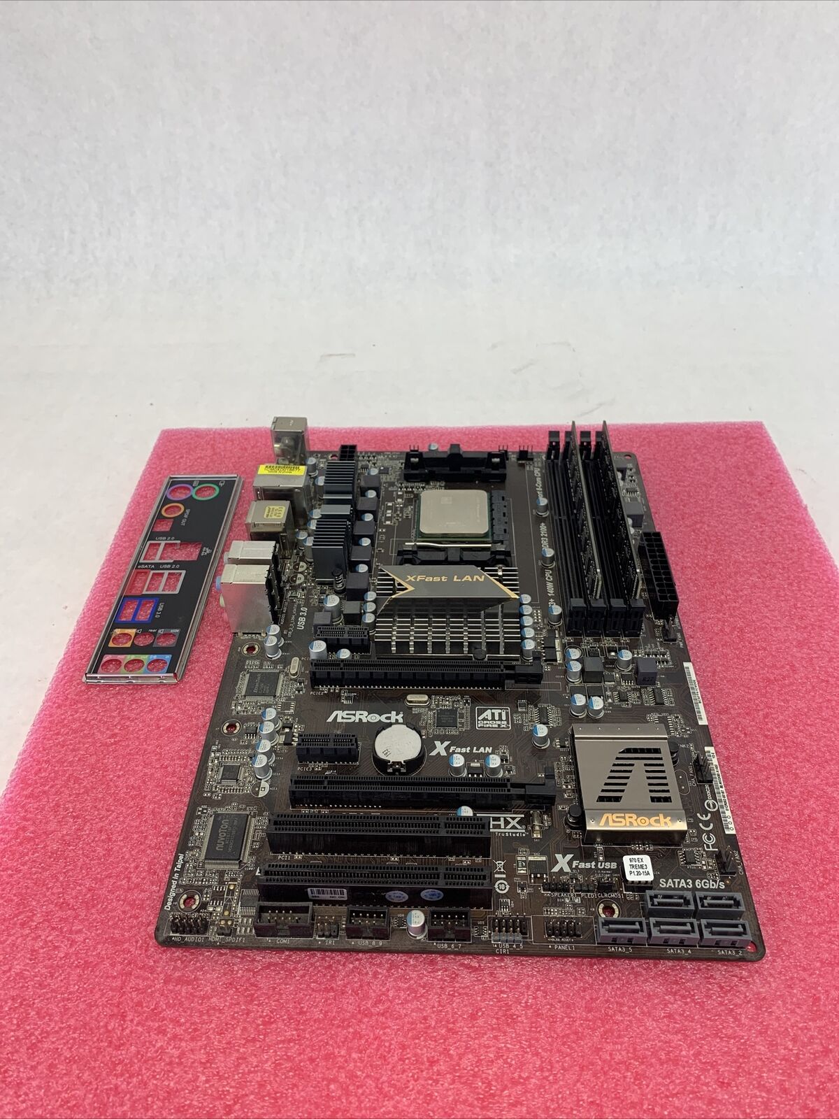 AsRock 970 Extreme3 Motherboard AMD Phenom IIx4 925 2.7GHz 8GB RAM w/Shield QIG