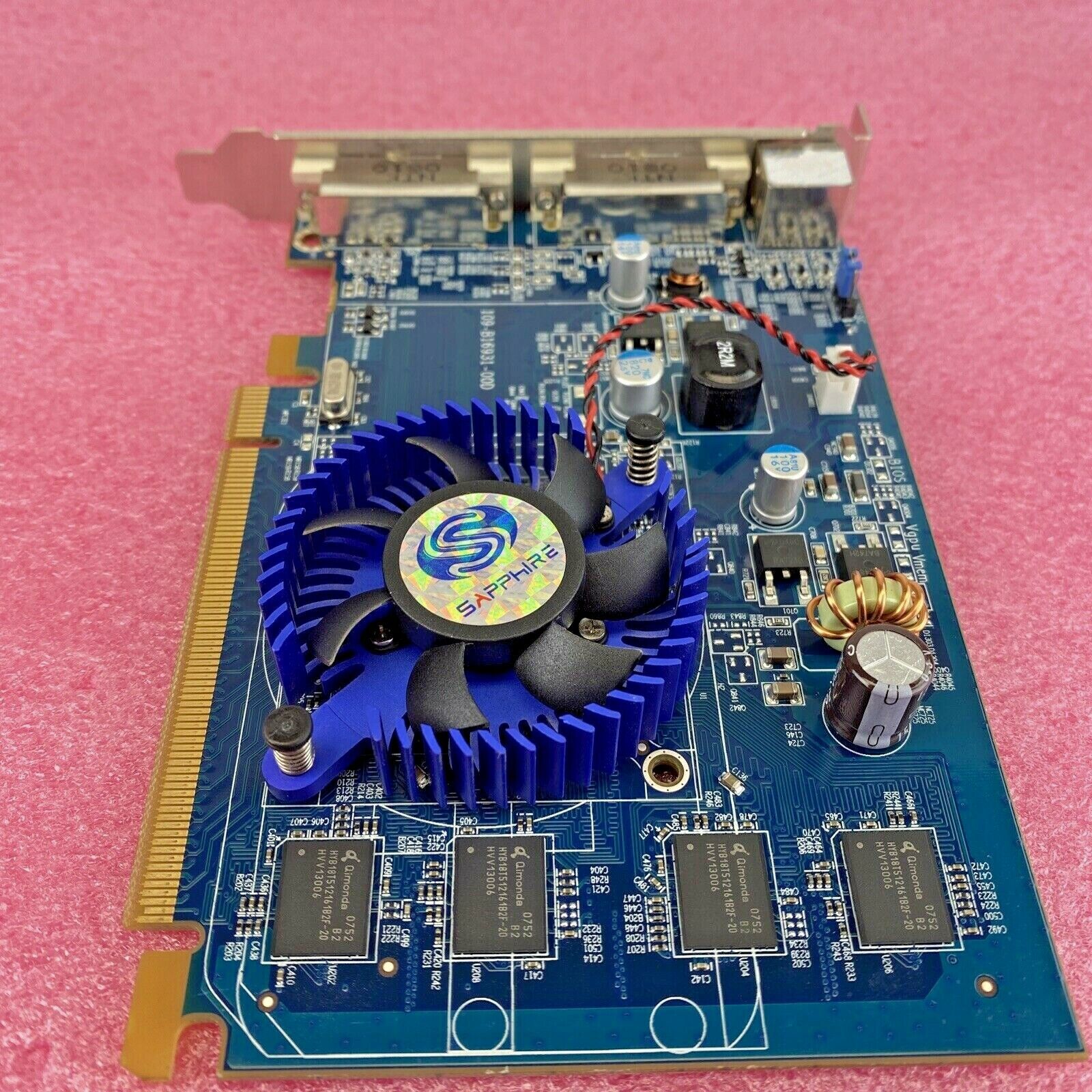 Saphire 109-B16931-00D ATI Radeon Pro HD3450 512MB PCI-E Dual DVI-I/TV out gpu