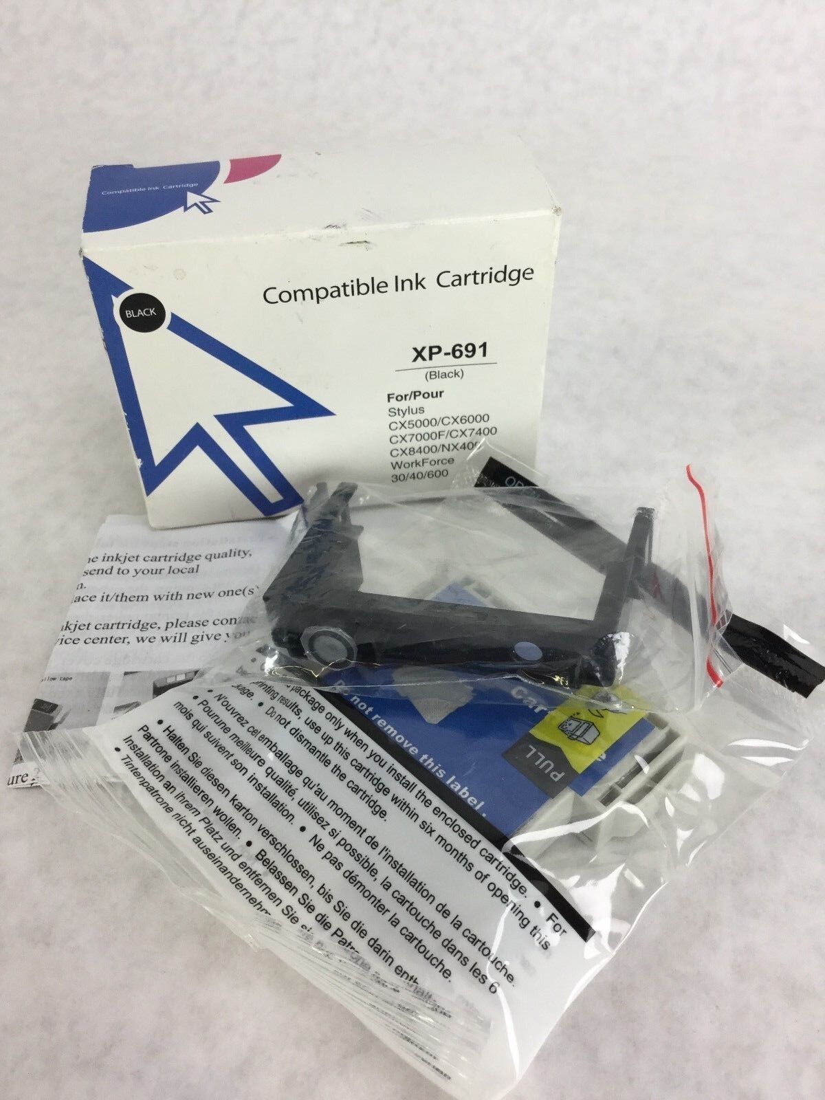 XP-691 Cartridge For Stylus CX5000/6000/7000F/7400/8400/NX400,Wkforce 30/40/600