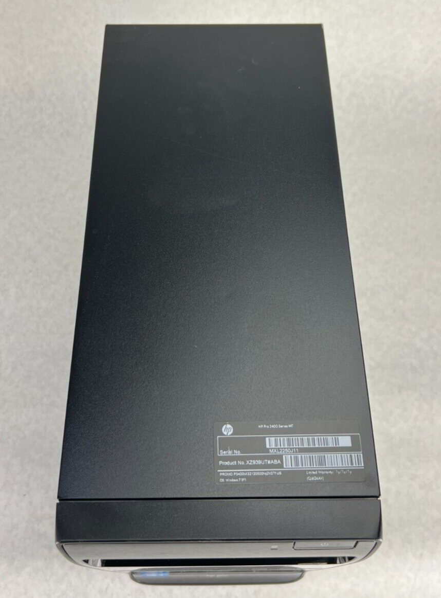 HP Pro 3400 Series MT Intel Core i3-2120 3.30GHz 2GB RAM No HDD No OS