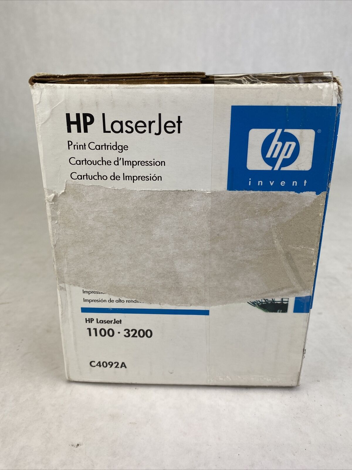 SEALED genuine HP 92A C4092A toner LaserJet 1100 3200 3220