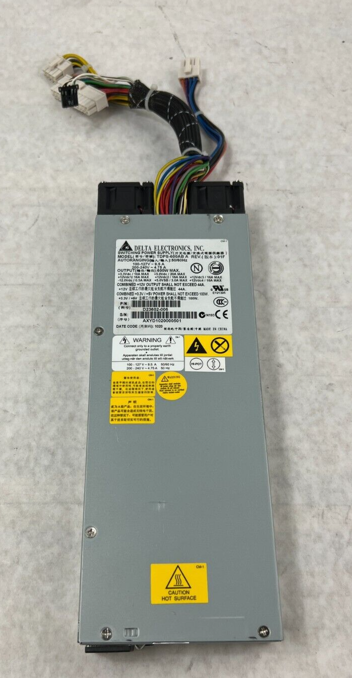 Delta Electronics TDPS-600AB A Switching Power Supply