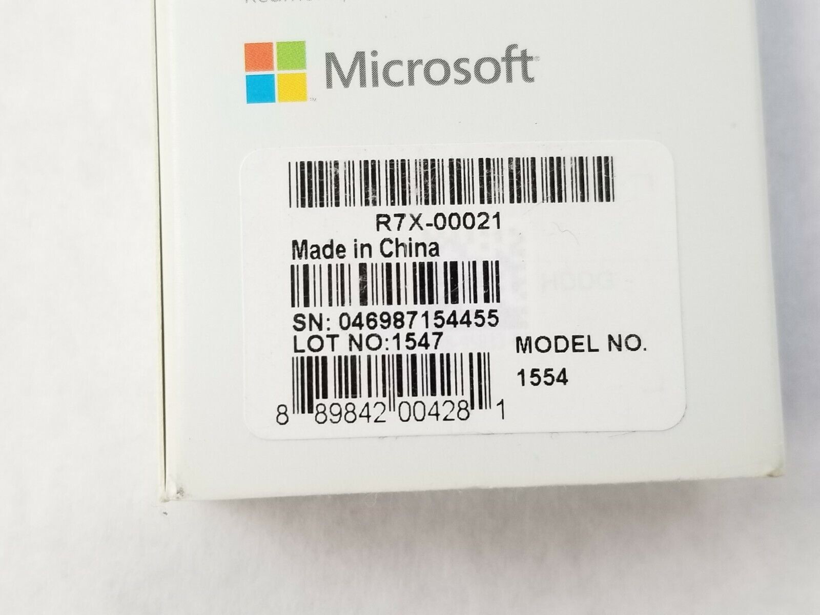 Microsoft Surface Mini Displayport to VGA Adapter Model 1554