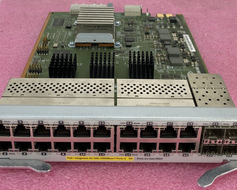 HP ProCurve Gig-T SFP E5406 zl Switch Module J9535A 5064-2001 A-5037-D3 NO POWER