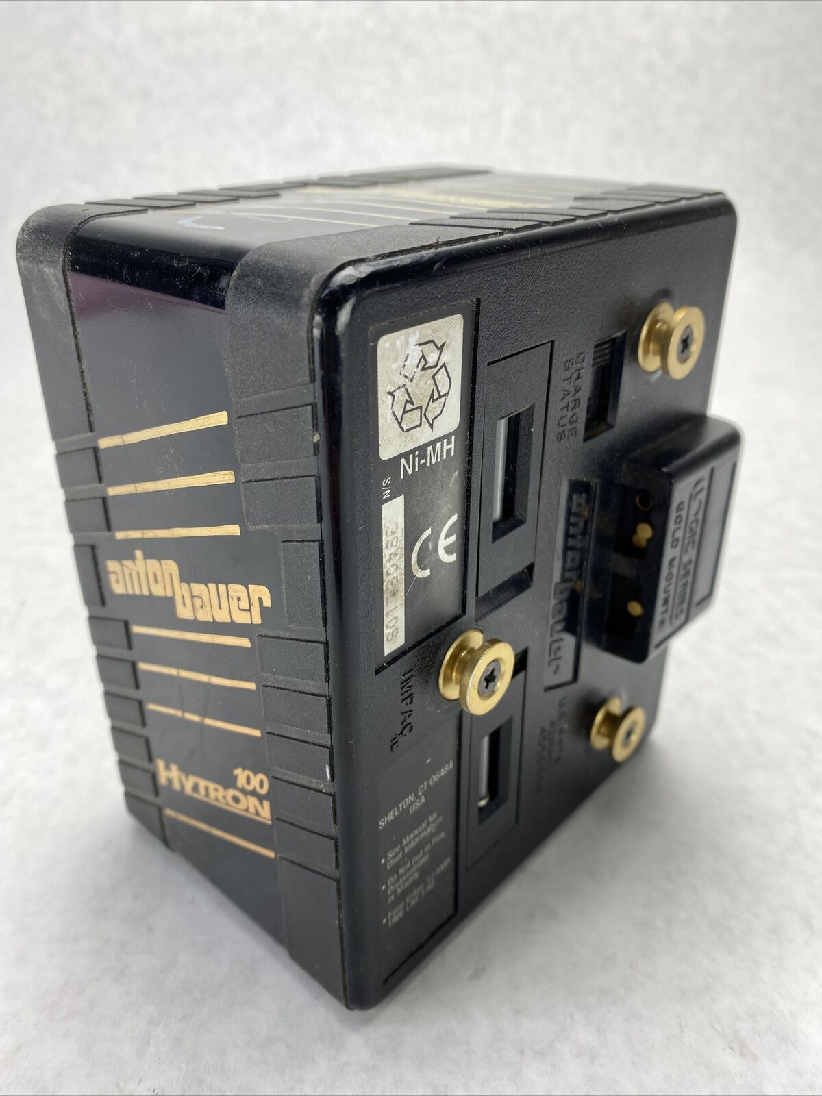 Anton Bauer Hytron 100 Digital Ni-MH Genuine Logic Series 14.4V CRACKED DISPLAY