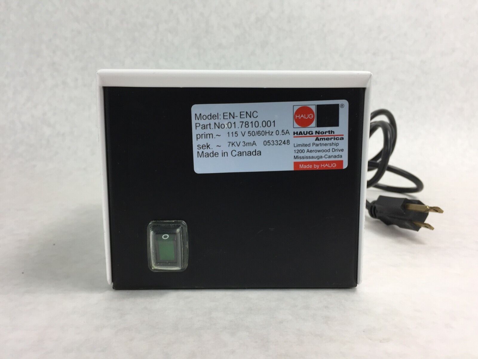 Haug Mettler Toledo EN-ENC  01.7810.001 Power Supply