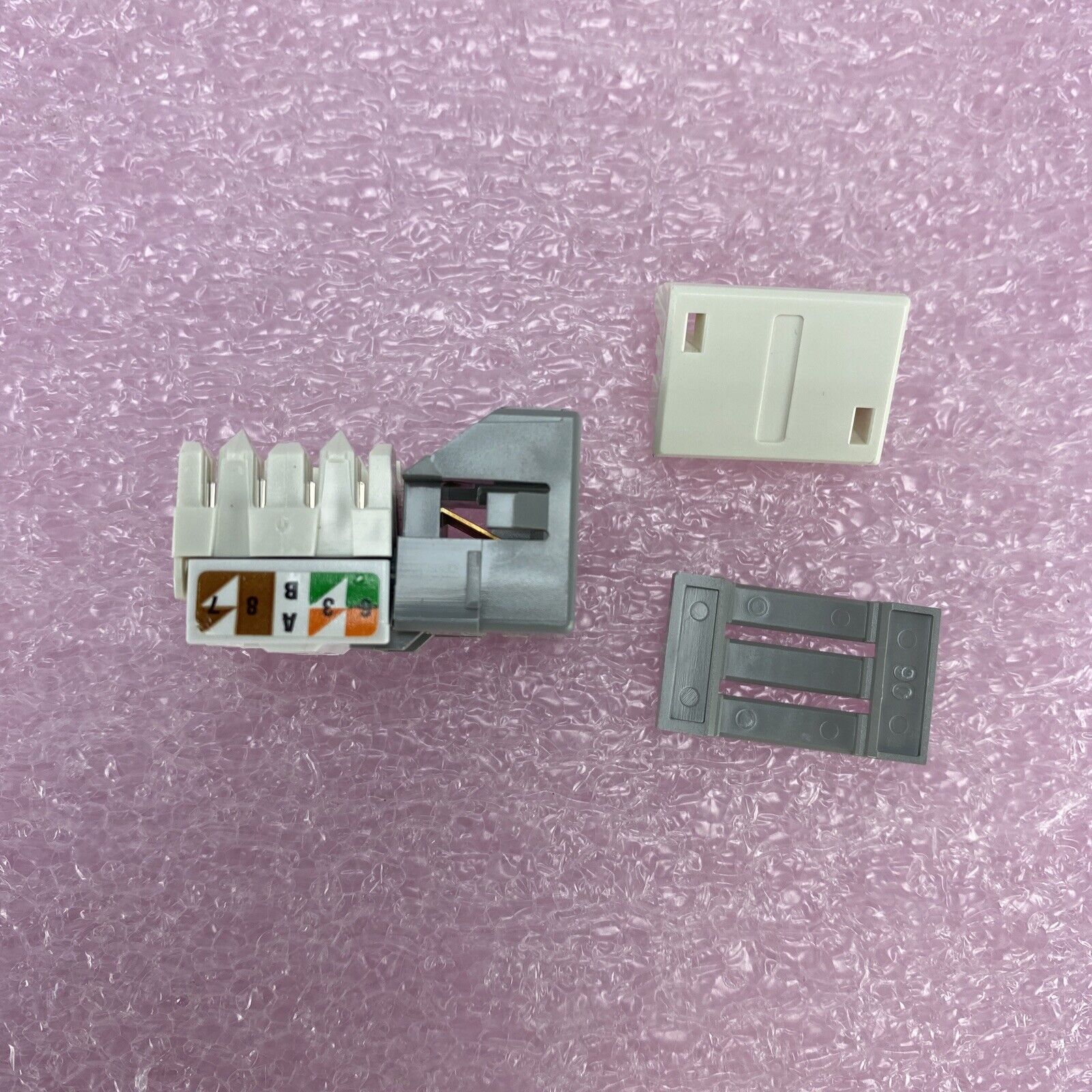 Lot( 2 ) Commscope 108232745 CAT5E Jack MPS100E-270 Gray USA Made