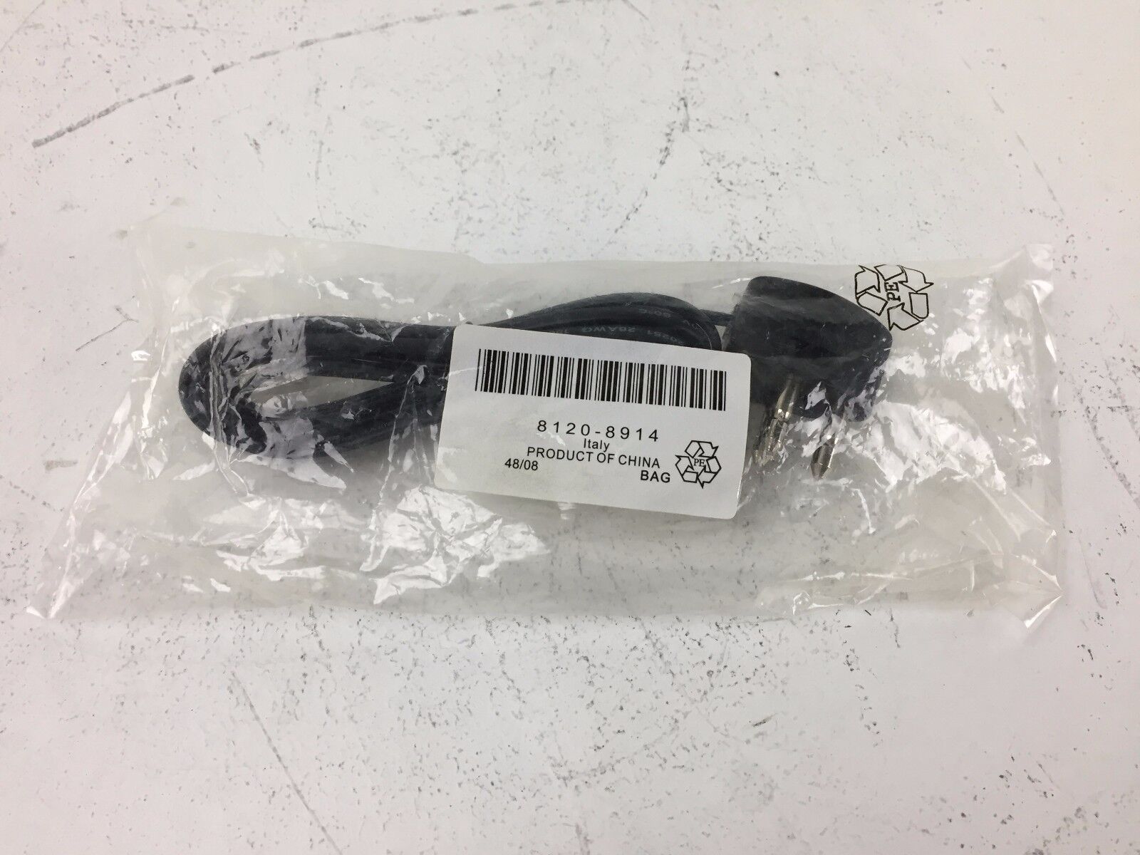 HP 8120-8914 RJ-11 Telephone Cable To Italy Telephone Jack New