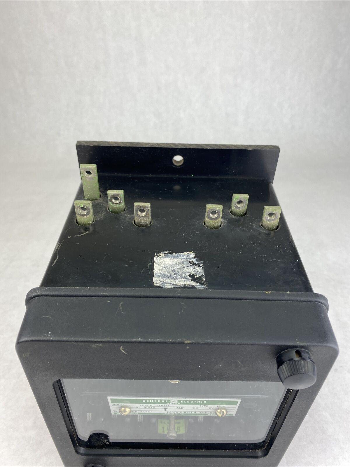 GE 12HFA151A1H Type HFA 250VDC 5.5x6x6" wall mount auxiliary relay