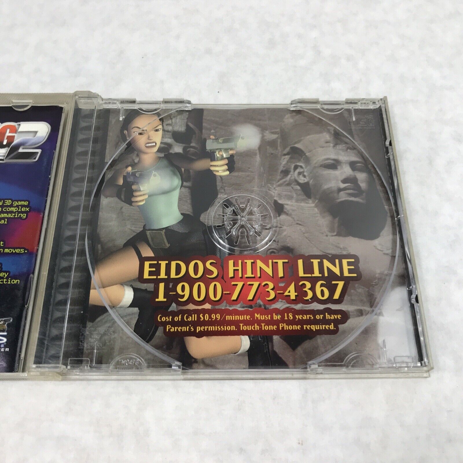 Tomb Raider: The Last Revelation PlayStation W/ Manual