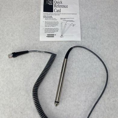 Intermec 1280 Bar Code Barcode Reader Pen RJ-45 Edge Scanner NOS