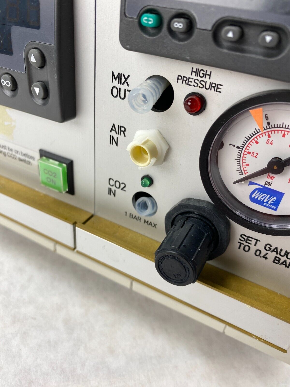 Wave Biotech CO2MIX20 GE Healthcare Bioreactor CO2 Air Mixer Controller