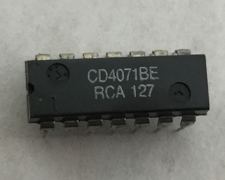 Genuine RCA CD4071BE 14 Pin Lot of 24
