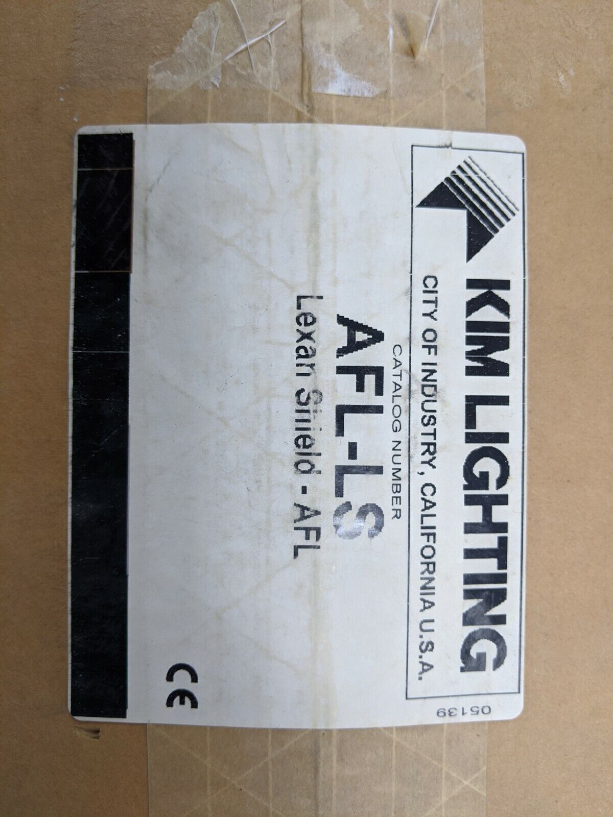 KIM LIGHTING AFL-LS Lexan Shield Cover for AFL Series lighting