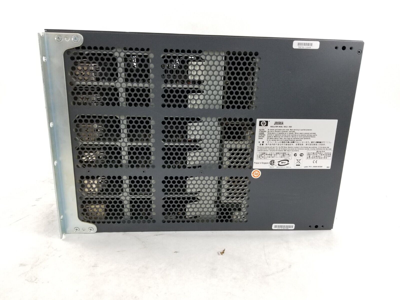 HP ProCurve Switch 5412zI J8698A Switch Chassis With 10x J8702A 2x J8705A