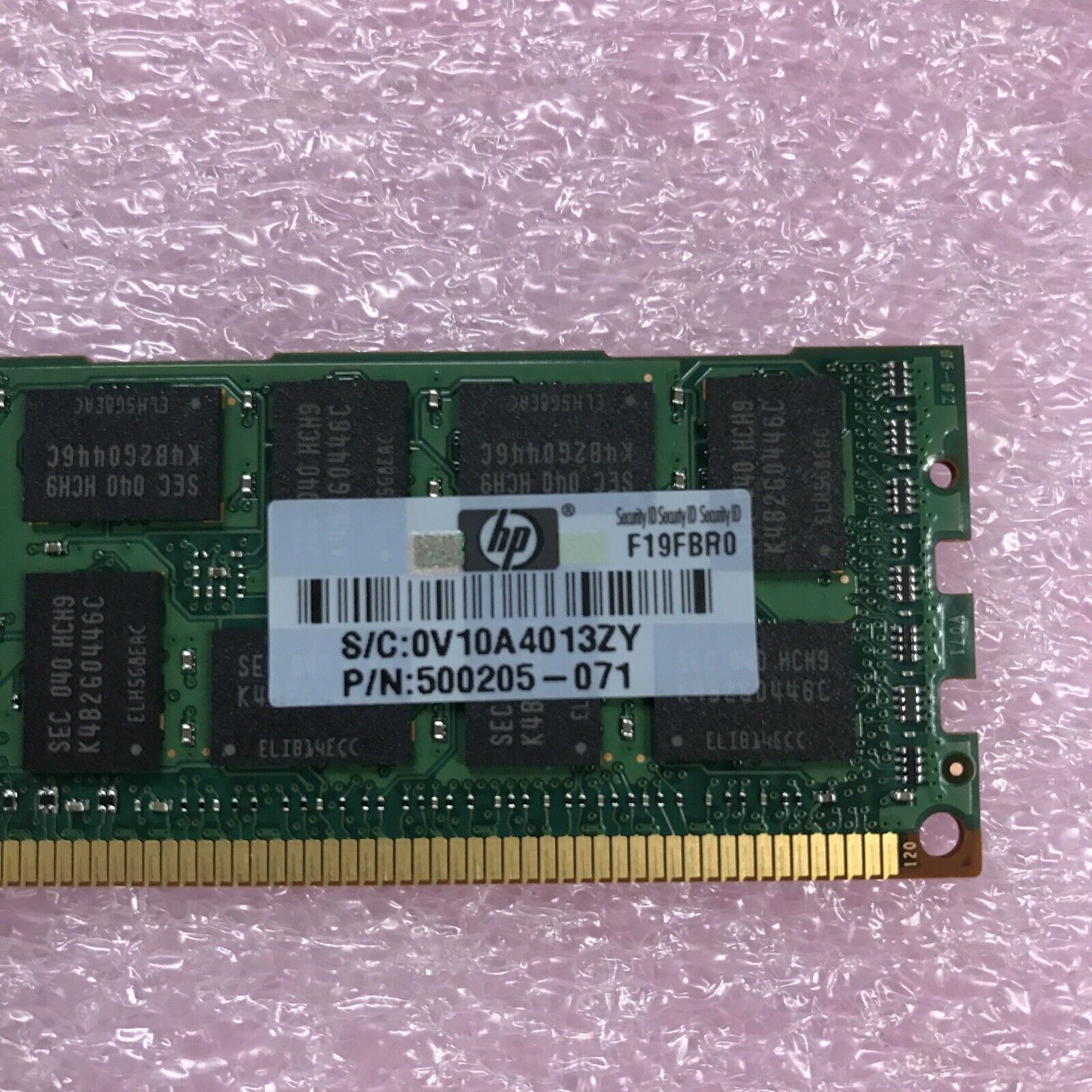 Samsung 64 GB Kit 8x8GB 2Rx4 PC3-10600R-09-10-E1-P1 Server Ram