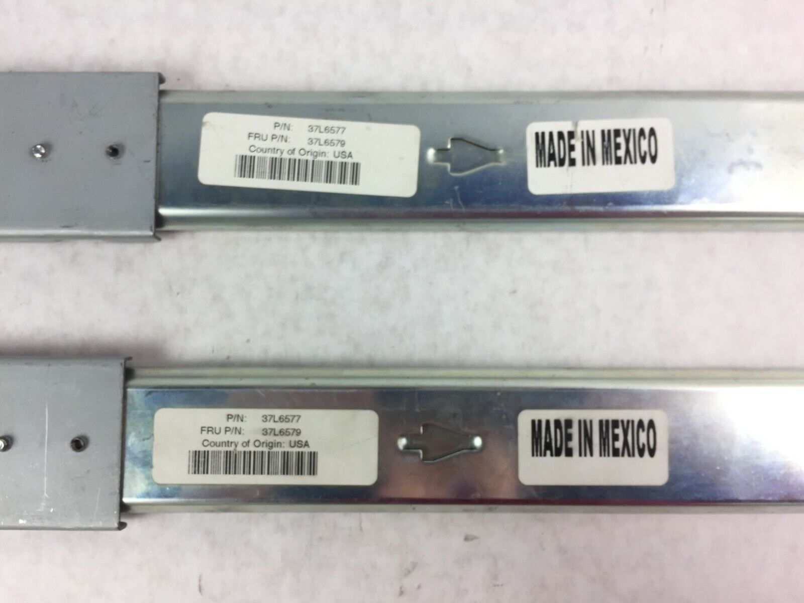 IBM Lenovo XSeries 455 Server Access Rail 28" Left and Right 37L6577 37L6579