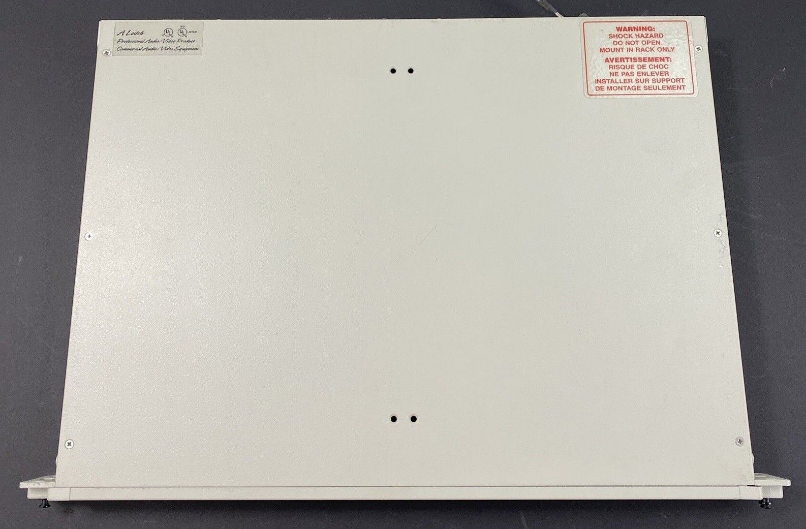 Leitch CF-6801 cooling frame with 10 NMB 1606KL-04W-B50 12V brushless fans
