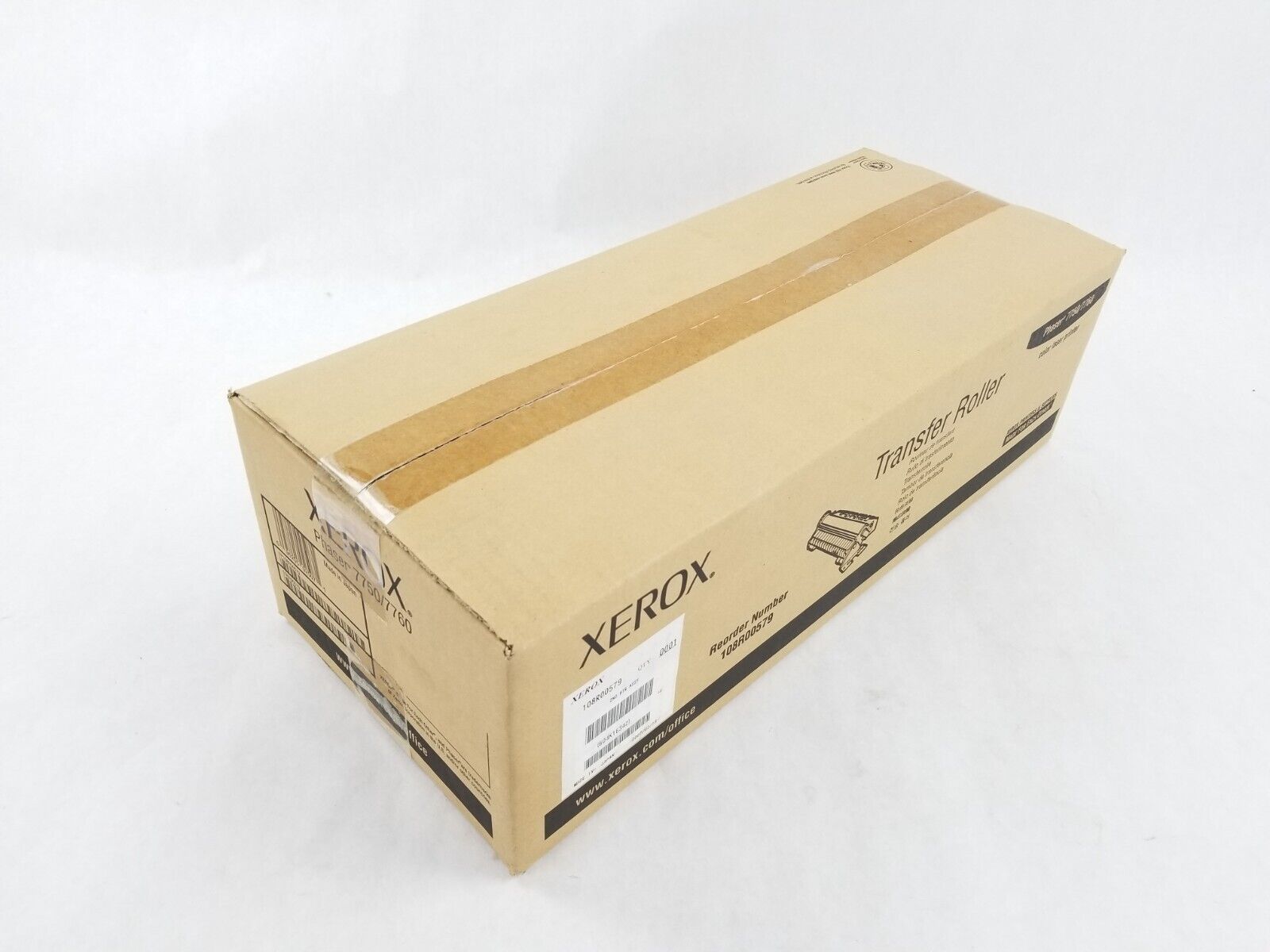 XEROX 108R00579 Transfer Roller Phaser 7750 7760 Color NEW Genuine Sealed in Box