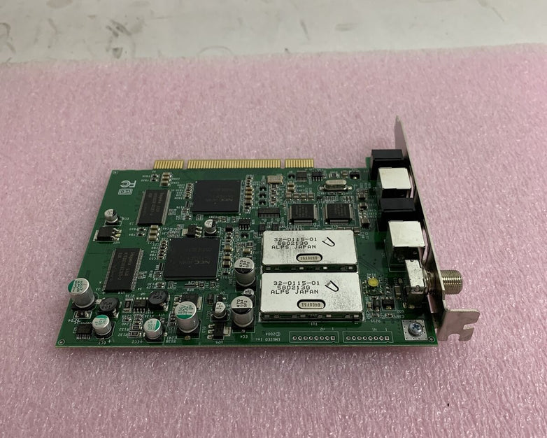 PC CN-0D6463 0D6463 Rev A00 Emuzed Rj Angel PCI Dual Tuner Interface Card