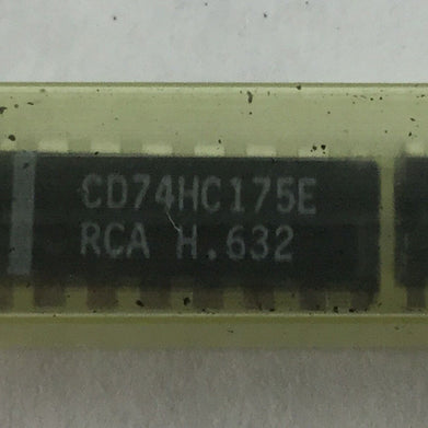 RCA CD74HC175E 16 Pin, NEW (Lot of 4)