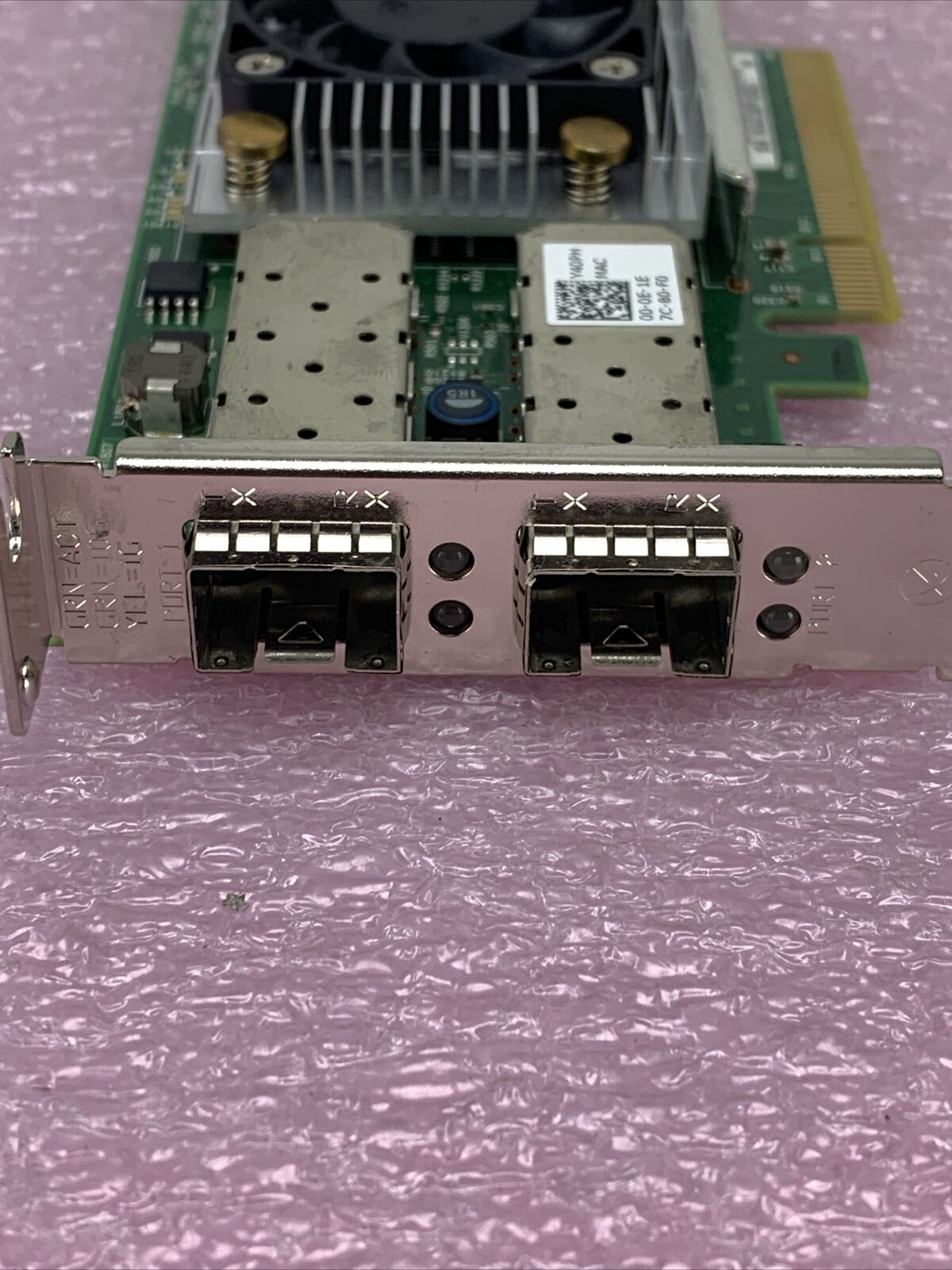 Dell Broadband 10 GB Dual Port PCIe Network Card 0Y40PH