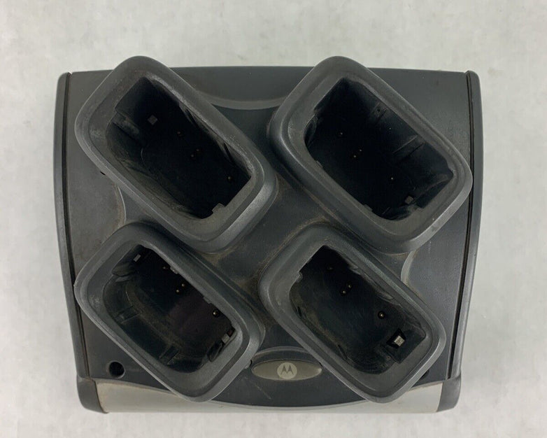 Symbol Motorola SAC9000-4000R 4 Bay Battery Charger w/ Power Supply