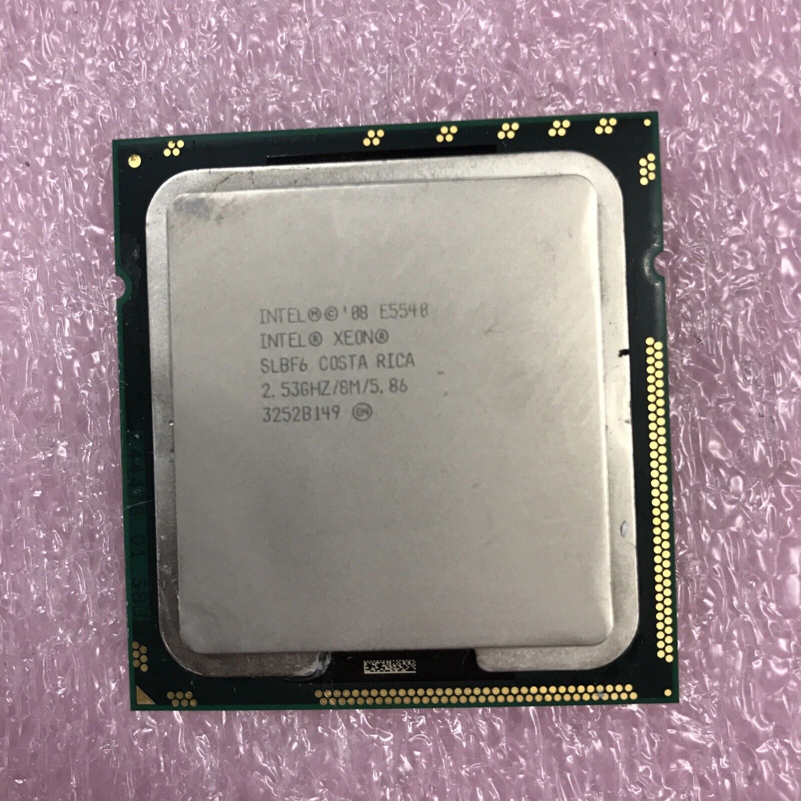 (Lot of 4) Intel E5540 SLBF6 2.53GHz (Tested and Working)