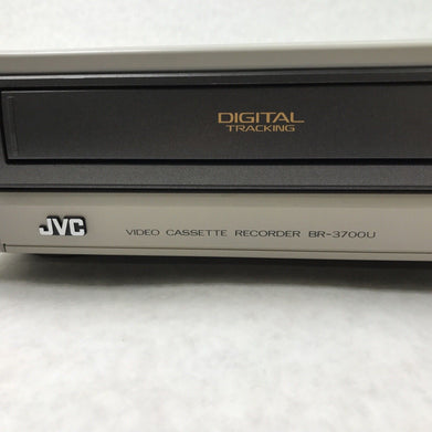 JVC Video Cassette Player BR3700U 60Hz 19W 120V 2.5A VHS Player