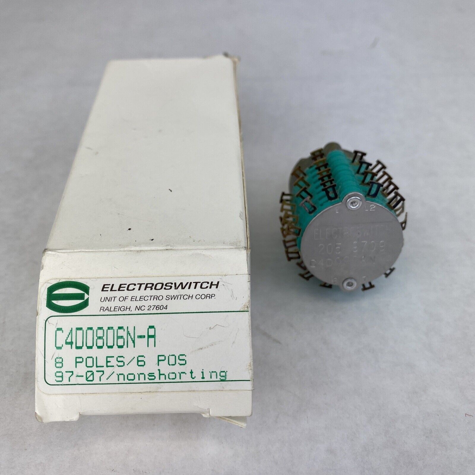 ELECTROSWITCH C4D0806N-A 8 Poles 6 Pos potentiometer New Old Stock