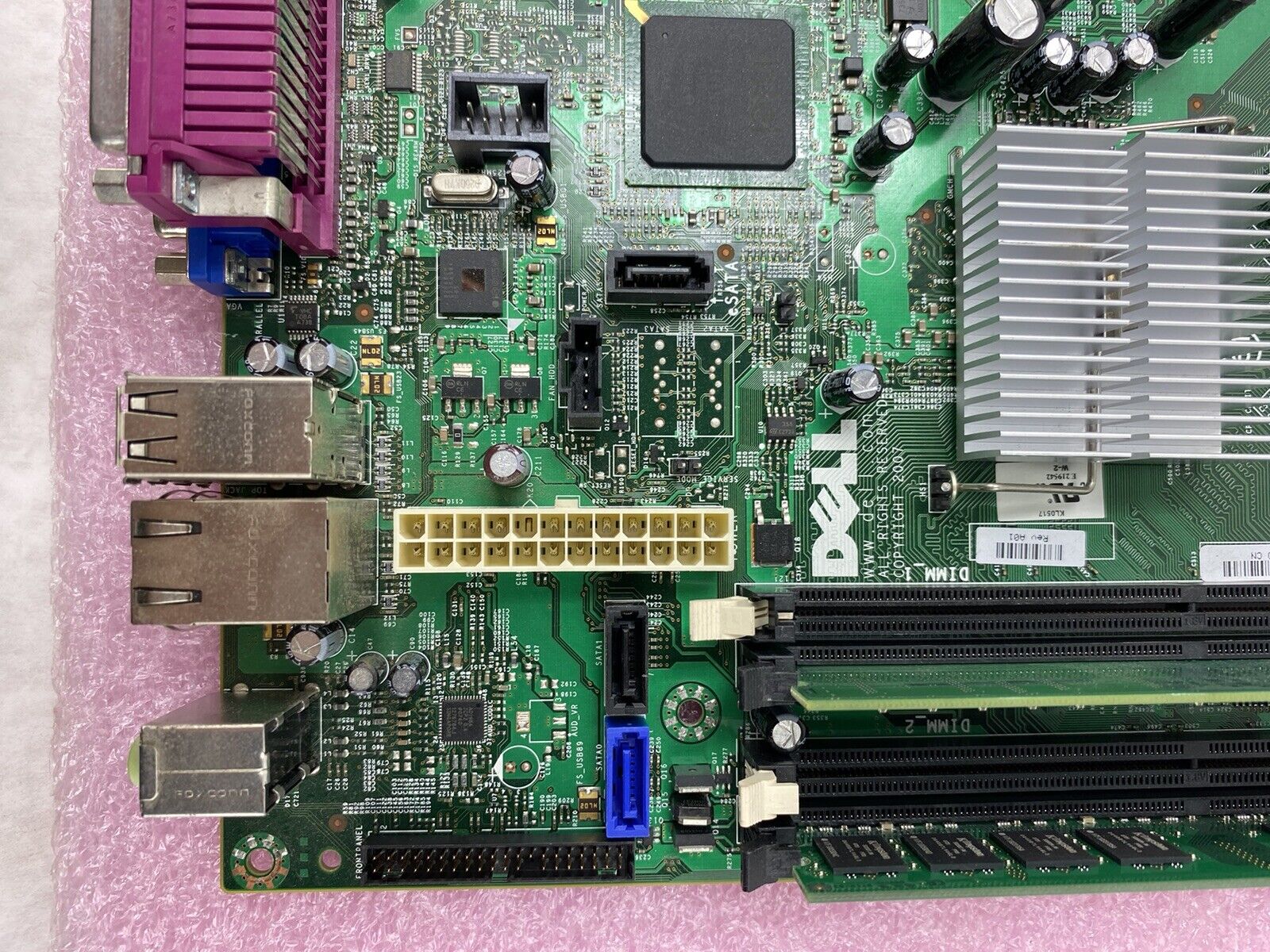 Dell PU052 OptiPlex 755 Motherboard Intel Core 2 Duo E7200 2.53GHZ 2GB RAM