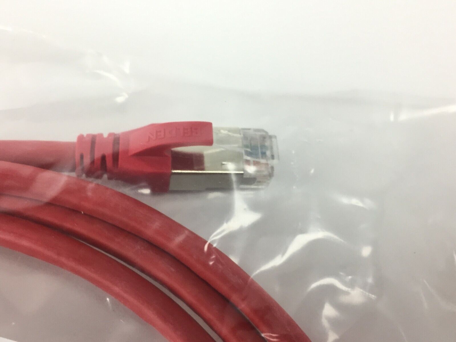 Belden C6F1102007 CAT6 Ethernet Patch Networking Cable 201739 Cord, RED, 7-Foot