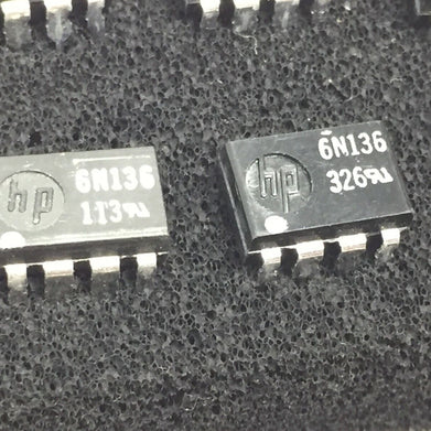 HP 6N136 DIP-8 Integrated Circuit   Lot of 9  NOS