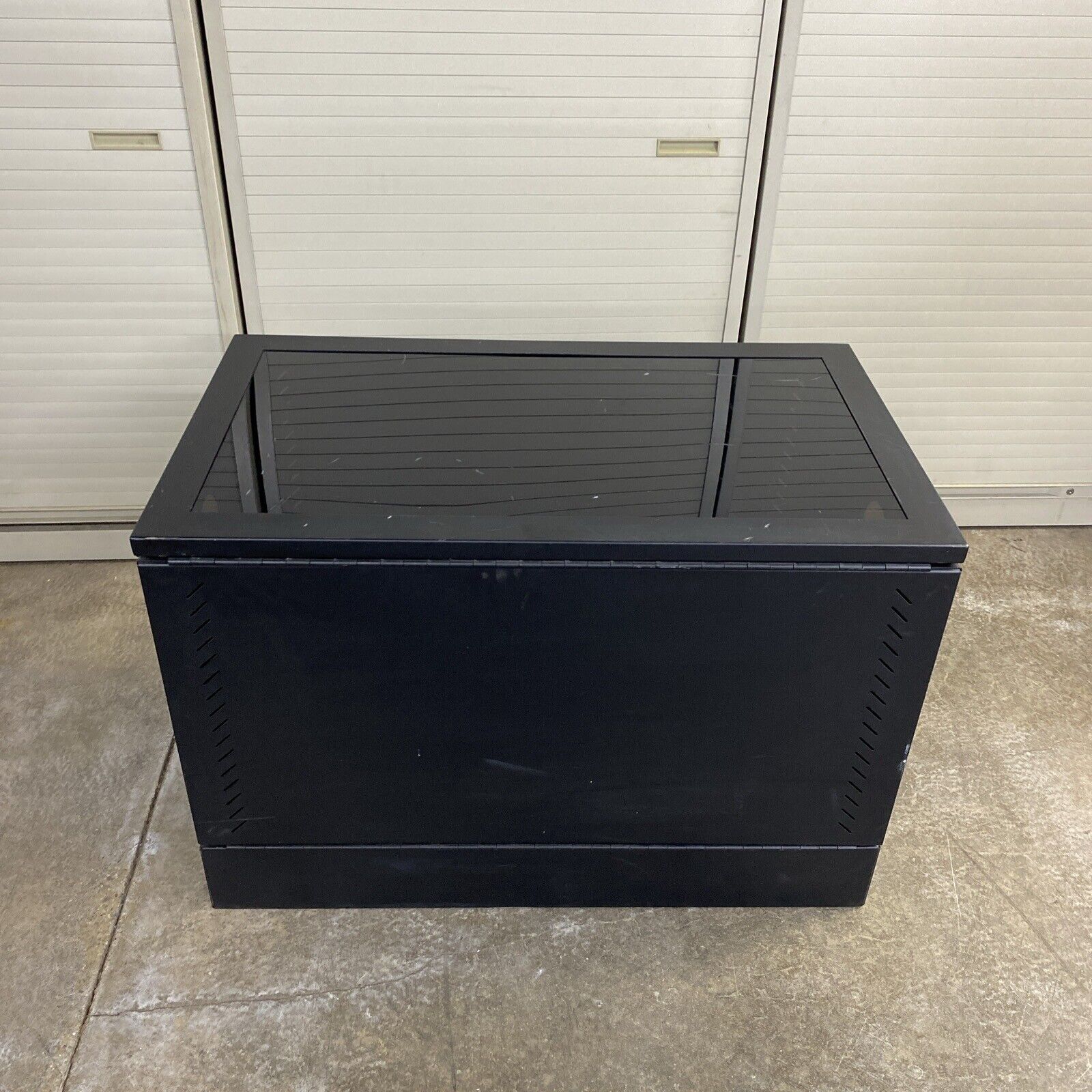 Great Lakes Tinted See-Through Short Server Rack Unit 36"x24"x21"