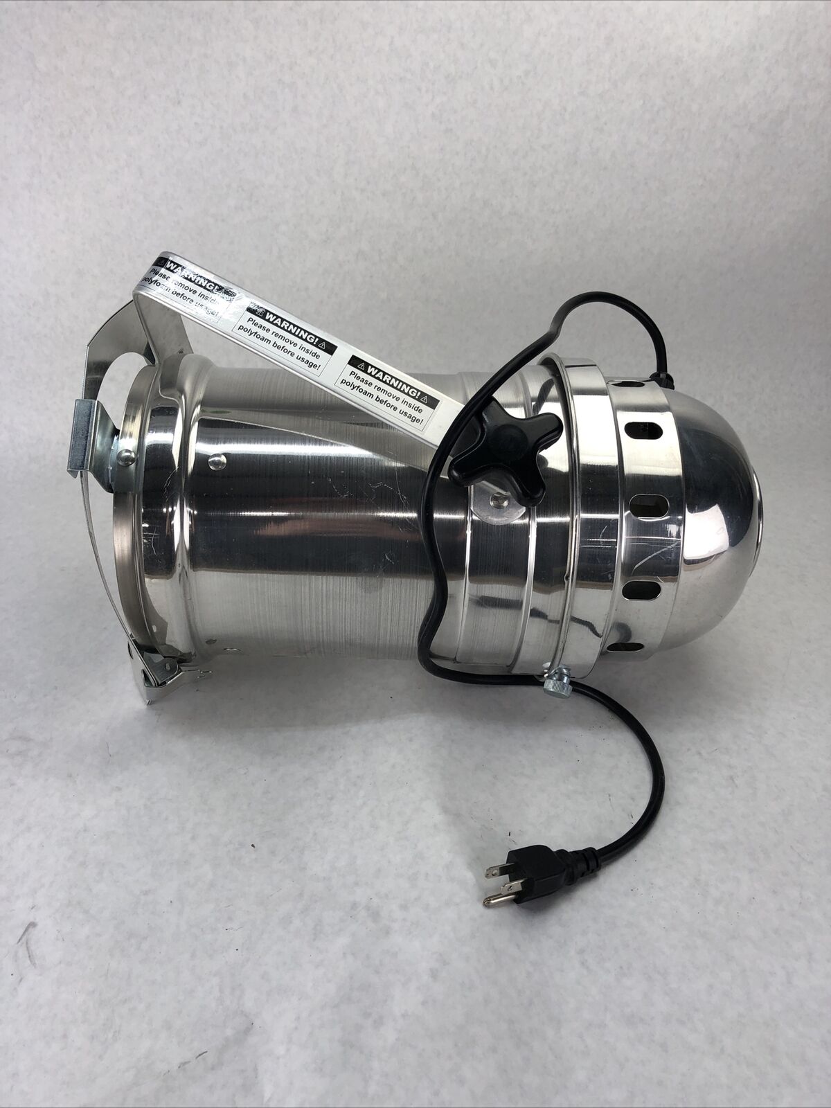 American DJ Stage Light Model 64 COMBO 120V 60Hz 4.2 Bent