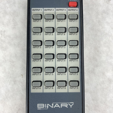 BINARY ENIRPA5564000P0 Genuine OEM Remote Control