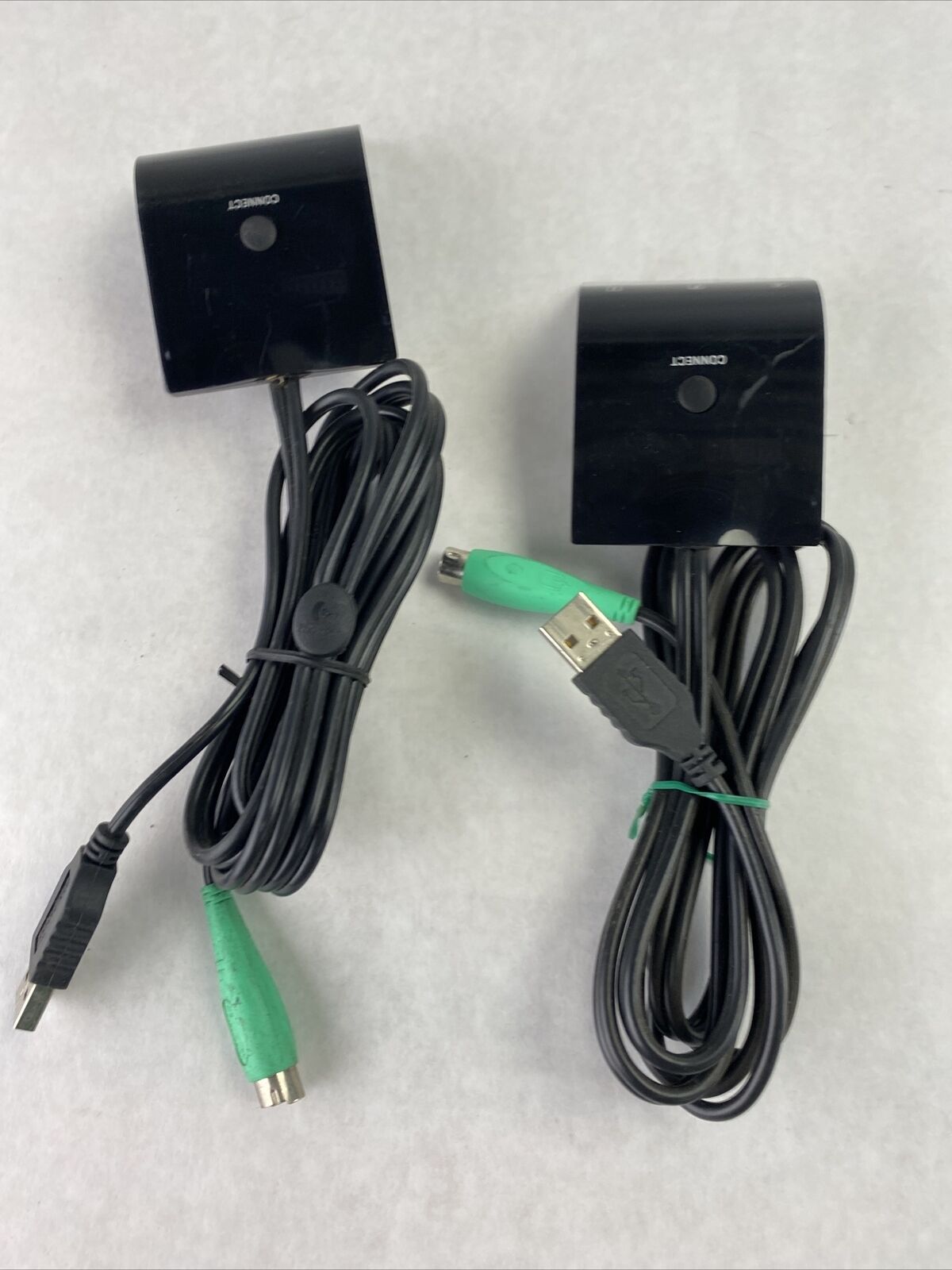 Lot( 2 ) Logitech 83151-0000 C-BT44 USB PS/2 Wireless Receiver ONLY